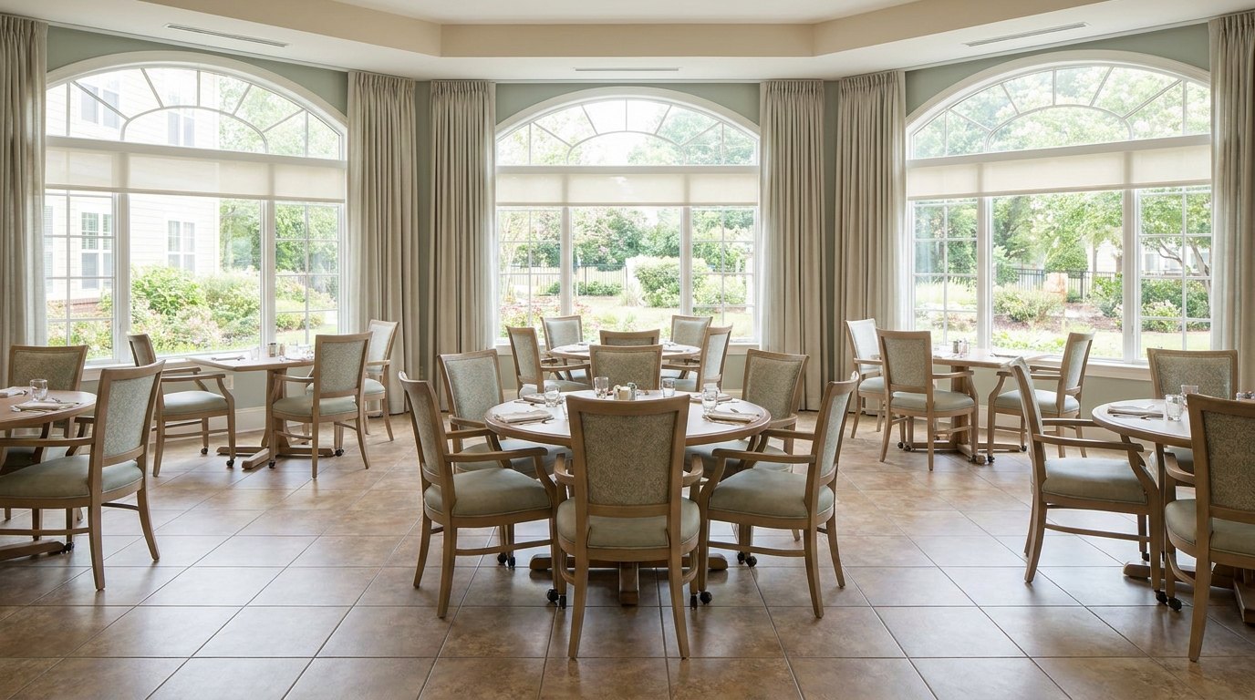 A community dining room.