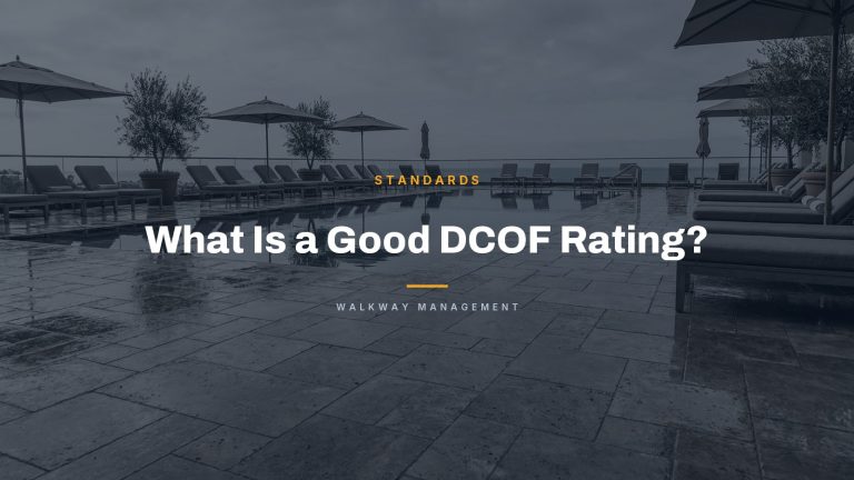 What Is a Good DCOF Rating? — Walkway Management South Florida